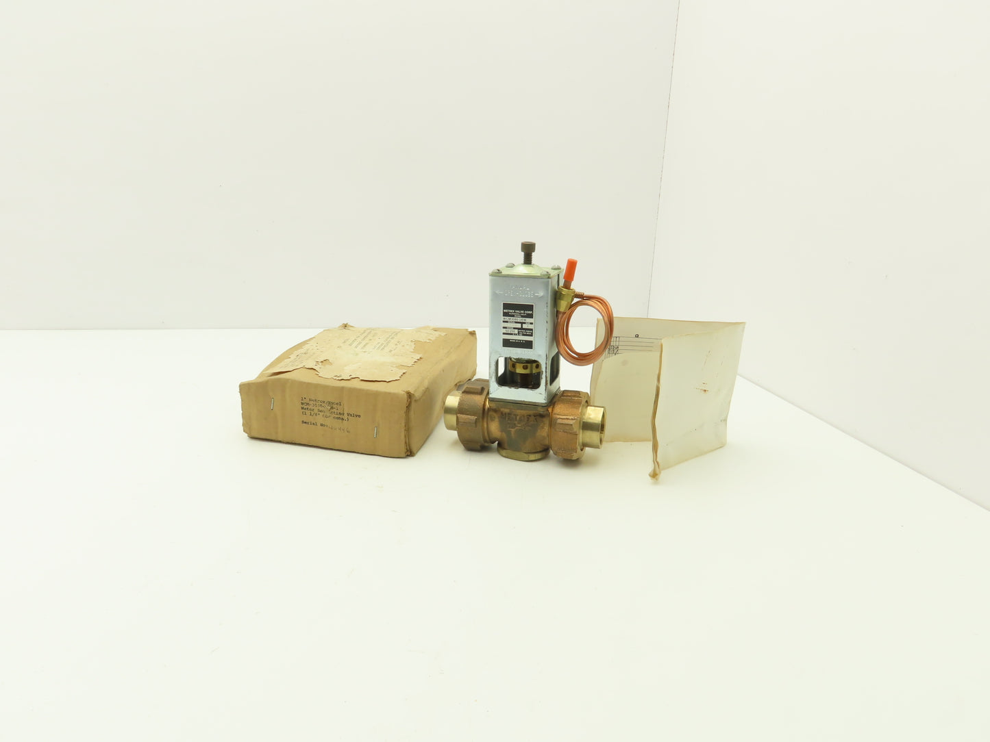 Metrex WCM3080-UEM 1" Water Regulating Valve 50-250 PSI Brass/Bronze
