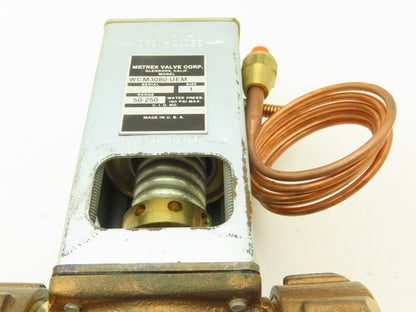 Metrex WCM3080-UEM 1" Water Regulating Valve 50-250 PSI Brass/Bronze