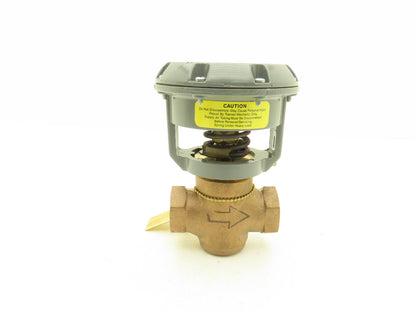 Johnson Controls V-3754-1022 3/4" NPT Normally Open Terminal Unit Valve 3-6 PSI