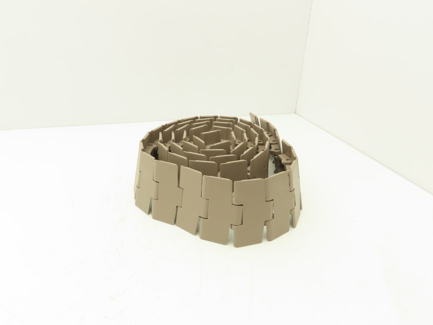 System Plast Flexon 880-K325 3.25" TableTop Chain Plastic Flex Conveyor Belt 7'L