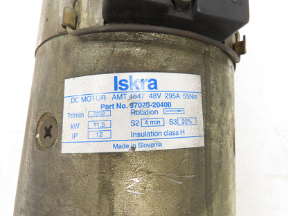 Iskra 97020-20400 Forklift Motor Only For Hydraulic Pump 48V Caterpillar EP18KT