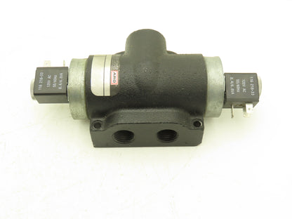 ARO Fluid Power K214SD Pneumatic Air Solenoid Valve 1/2" NPT 120VAC DIN Plug