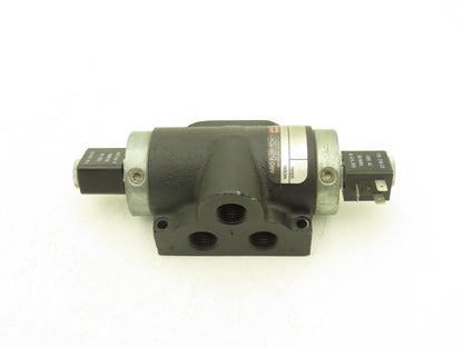 ARO Fluid Power K214SD Pneumatic Air Solenoid Valve 1/2" NPT 120VAC DIN Plug