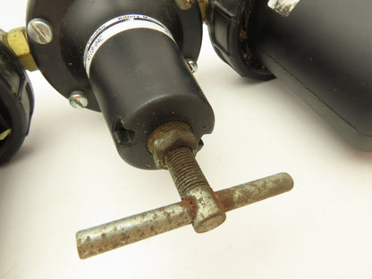 Watts Fluidair Pneumatic Air Filter Regulator Lubricator Combo 1/2"NPT