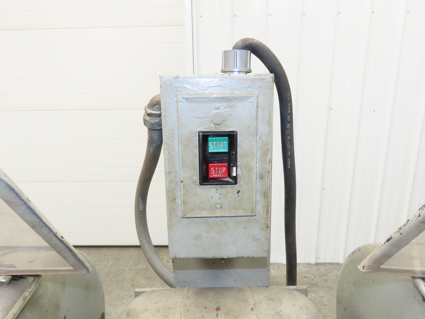 Van Dorn 85 Bench Grinder Pedestal  10" 1500 RPM 226/440V 3Ph