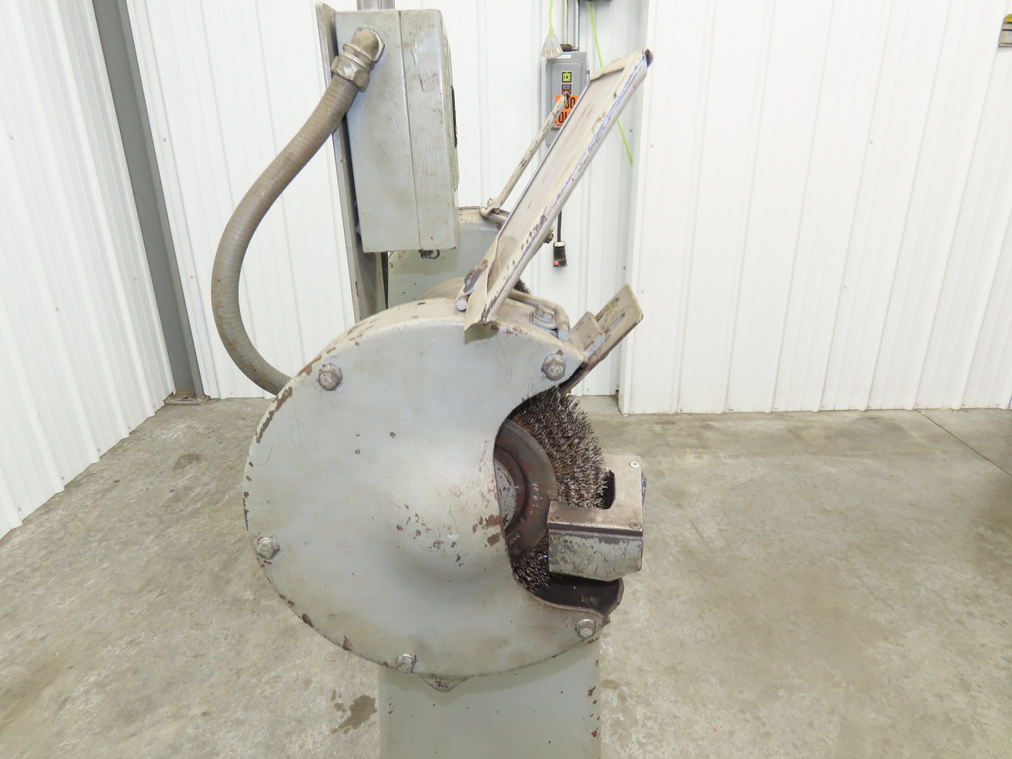 Van Dorn 85 Bench Grinder Pedestal  10" 1500 RPM 226/440V 3Ph