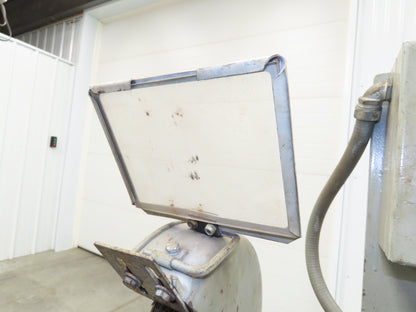 Van Dorn 85 Bench Grinder Pedestal  10" 1500 RPM 226/440V 3Ph