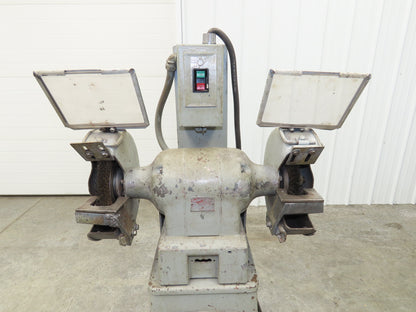 Van Dorn 85 Bench Grinder Pedestal  10" 1500 RPM 226/440V 3Ph