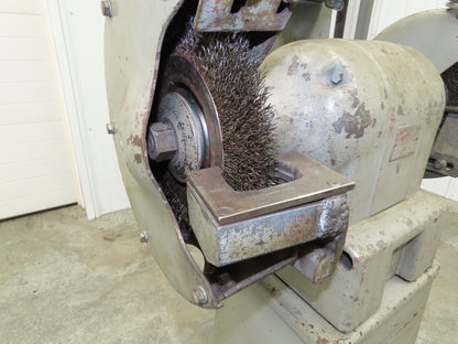 Van Dorn 85 Bench Grinder Pedestal  10" 1500 RPM 226/440V 3Ph