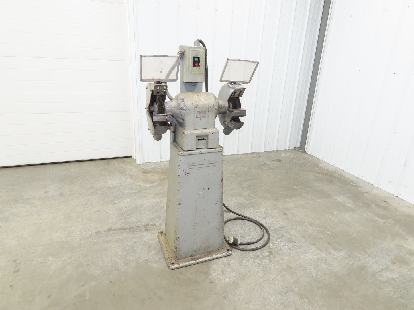 Van Dorn 85 Bench Grinder Pedestal  10" 1500 RPM 226/440V 3Ph