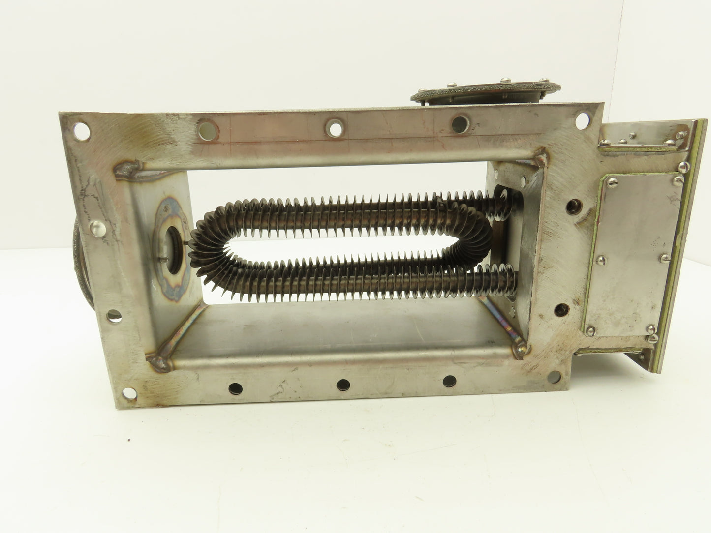 Wiegand Emerson Air Duct Heater Finned Tubes 2.28kw 460V 3PH Stainless 7.6"x15"L