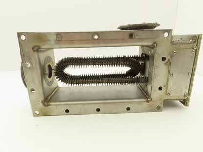 Wiegand Emerson Air Duct Heater Finned Tubes 2.28kw 460V 3PH Stainless 7.6"x15"L