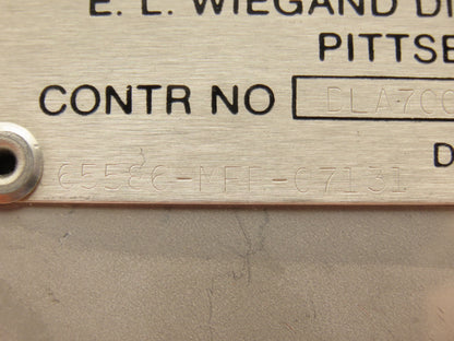 Wiegand Emerson Air Duct Heater Finned Tubes 2.28kw 460V 3PH Stainless 7.6"x15"L