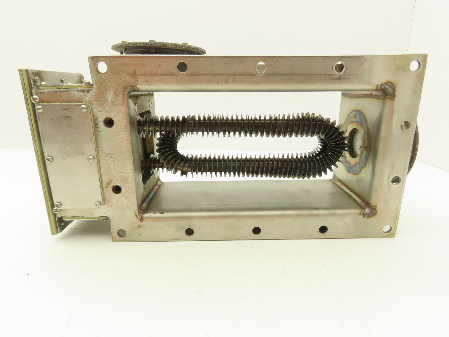 Wiegand Emerson Air Duct Heater Finned Tubes 2.28kw 460V 3PH Stainless 7.6"x15"L