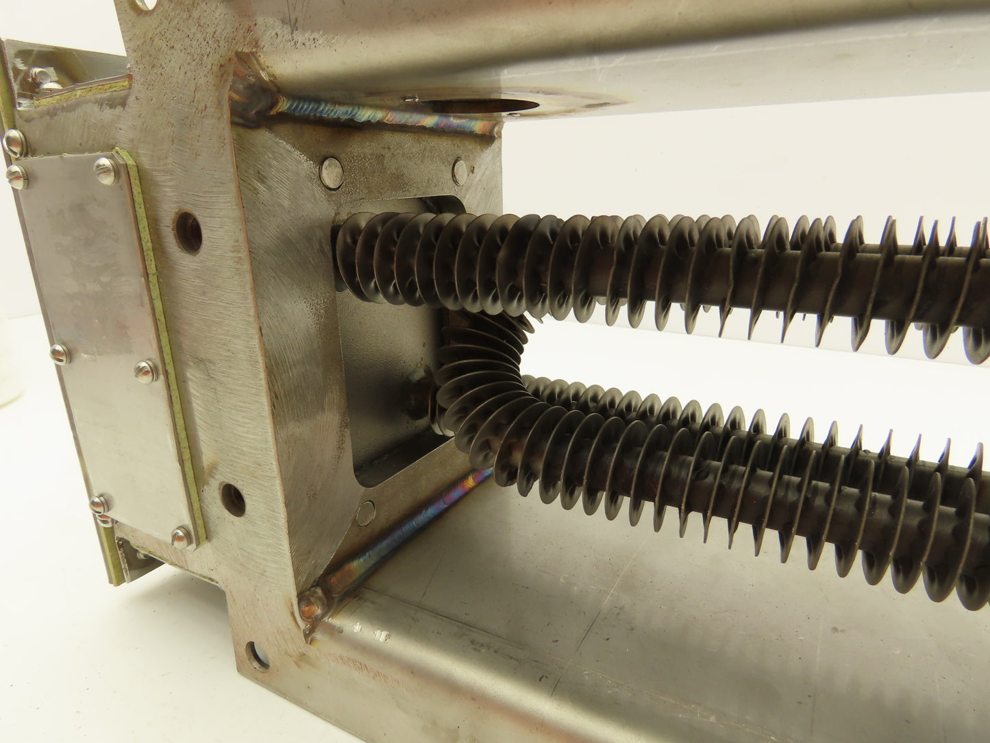 Wiegand Emerson Air Duct Heater Finned Tubes 2.28kw 460V 3PH Stainless 7.6"x15"L