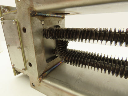 Wiegand Emerson Air Duct Heater Finned Tubes 2.28kw 460V 3PH Stainless 7.6"x15"L