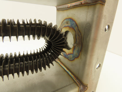 Wiegand Emerson Air Duct Heater Finned Tubes 2.28kw 460V 3PH Stainless 7.6"x15"L