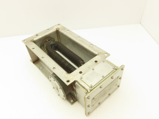 Wiegand Emerson Air Duct Heater Finned Tubes 2.28kw 460V 3PH Stainless 7.6"x15"L