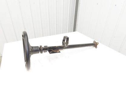 Caterpillar EP18KT Electric Forklift Steering Wheel & Column With Horn CAT