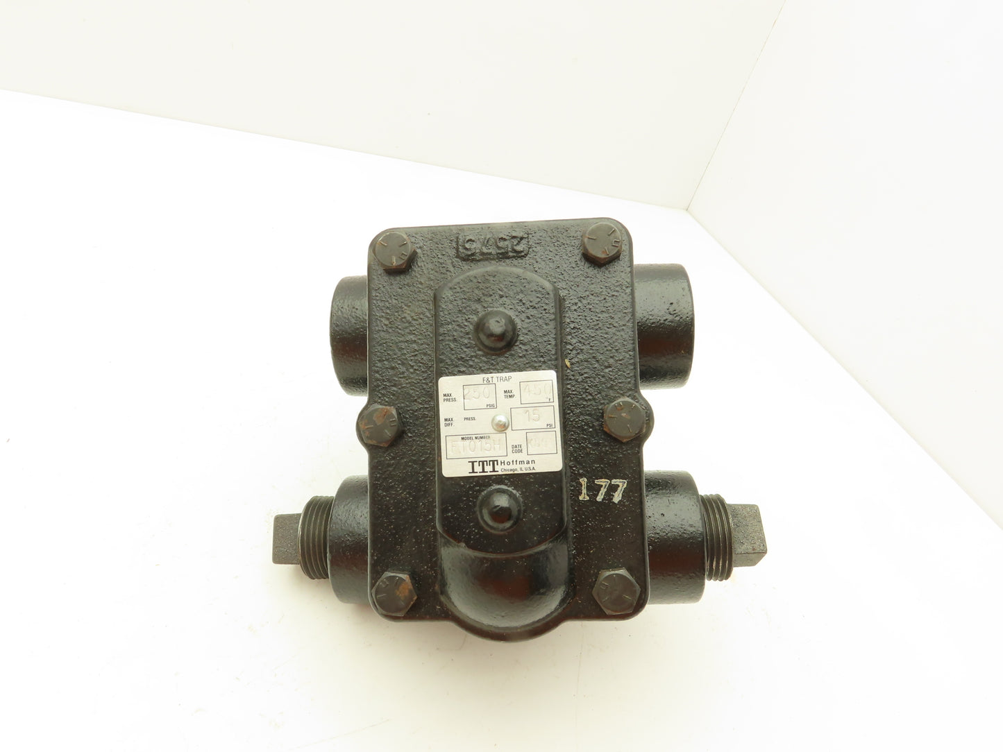 ITT Hoffman FT015H Float & Thermostatic Steam Trap 1"NPT 15/250PSI 450°F