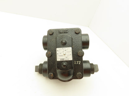 ITT Hoffman FT015H Float & Thermostatic Steam Trap 1"NPT 15/250PSI 450°F