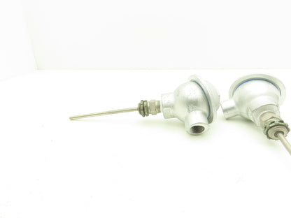 Omega Engineering PR12-2-100-1/4-5-1/2-E Thermocouple Probe 5" Length Lot of 2