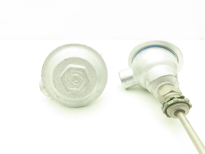 Omega Engineering PR12-2-100-1/4-5-1/2-E Thermocouple Probe 5" Length Lot of 2