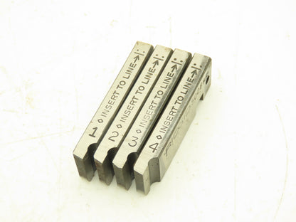 Ridgid 48700 3/8"-24 UNF Right Hand Bolt Thread Die Set 500B High Speed Steel
