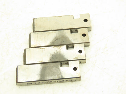Ridgid 48700 3/8"-24 UNF Right Hand Bolt Thread Die Set 500B High Speed Steel