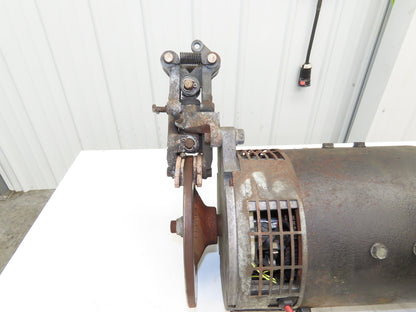 Caterpillar LNAJ4002 Forklift Left Front Drive Axle & Motor 8-Lug Off EP18KT