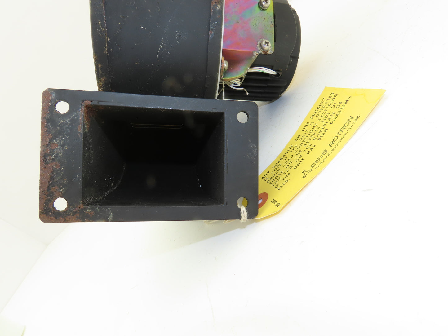 EG&G Rotron 020530 Blower Motor Fan 3100 RPM 115V 1PH Ventilation