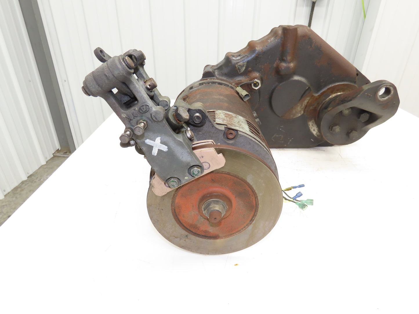 Caterpillar LNAJ4002 Forklift Left Right Drive Axle & Motor 8-Lug Off EP18KT