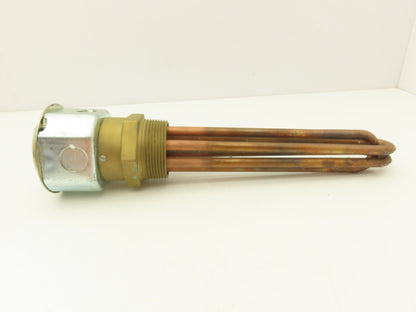 Indeeco 714LC1275  12" Immersion Heater 1500W 208V 1PH 2.5"NPT Screw Plug