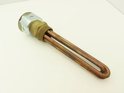 Indeeco 714LC1275  12" Immersion Heater 1500W 208V 1PH 2.5"NPT Screw Plug