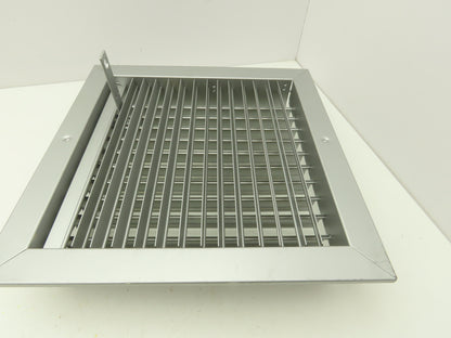 Manual Adjustable Louver Ventilation Duct Damper 12"x12" 2 Way Control 1 Lever