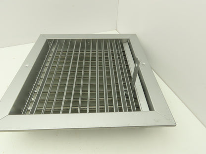 Manual Adjustable Louver Ventilation Duct Damper 12"x12" 2 Way Control 1 Lever