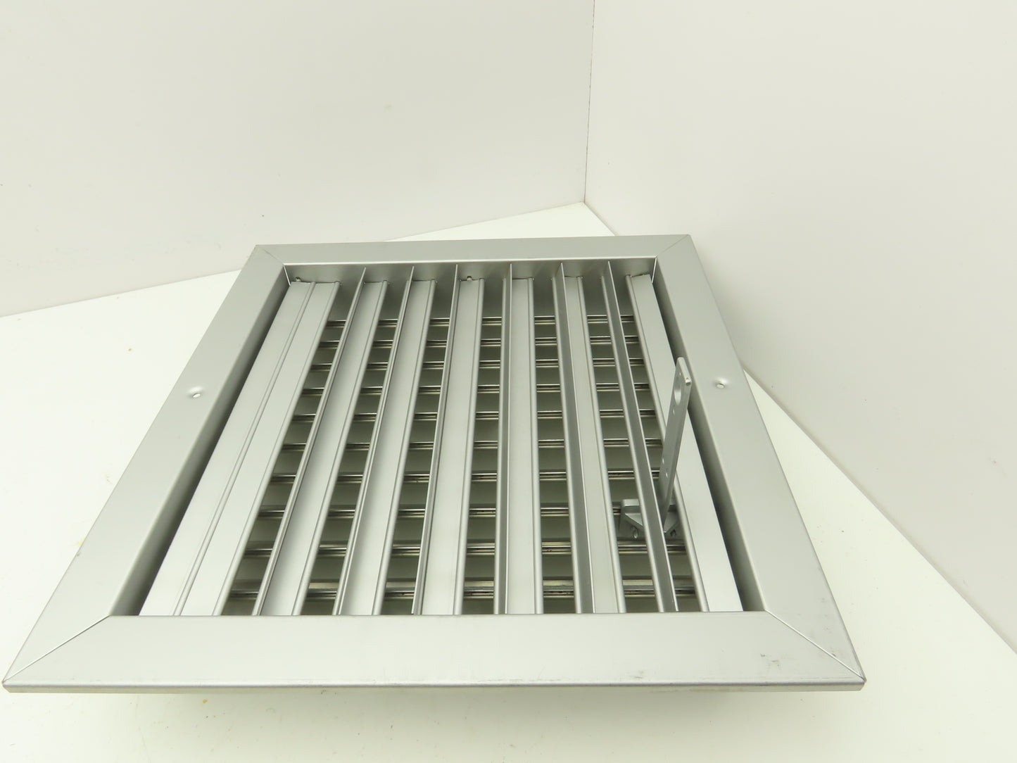 Manual Adjustable Louver Ventilation Duct Damper 12"x12" 2 Way Control 1 Lever