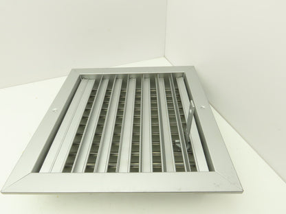 Manual Adjustable Louver Ventilation Duct Damper 12"x12" 2 Way Control 1 Lever