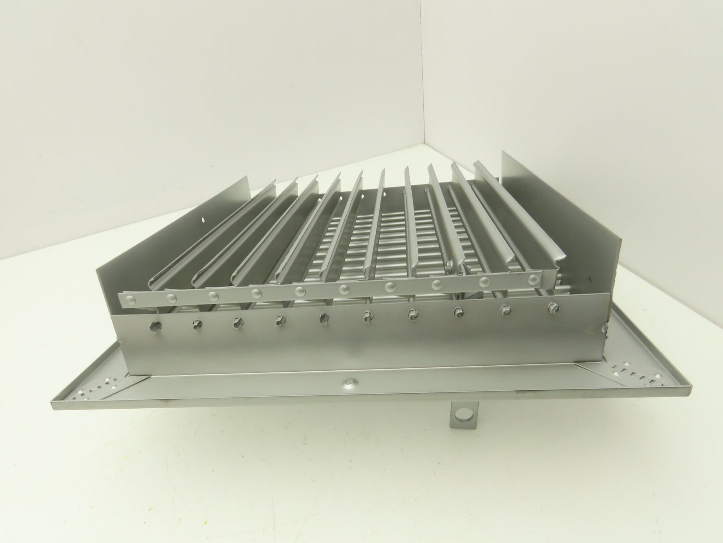 Manual Adjustable Louver Ventilation Duct Damper 12"x12" 2 Way Control 1 Lever