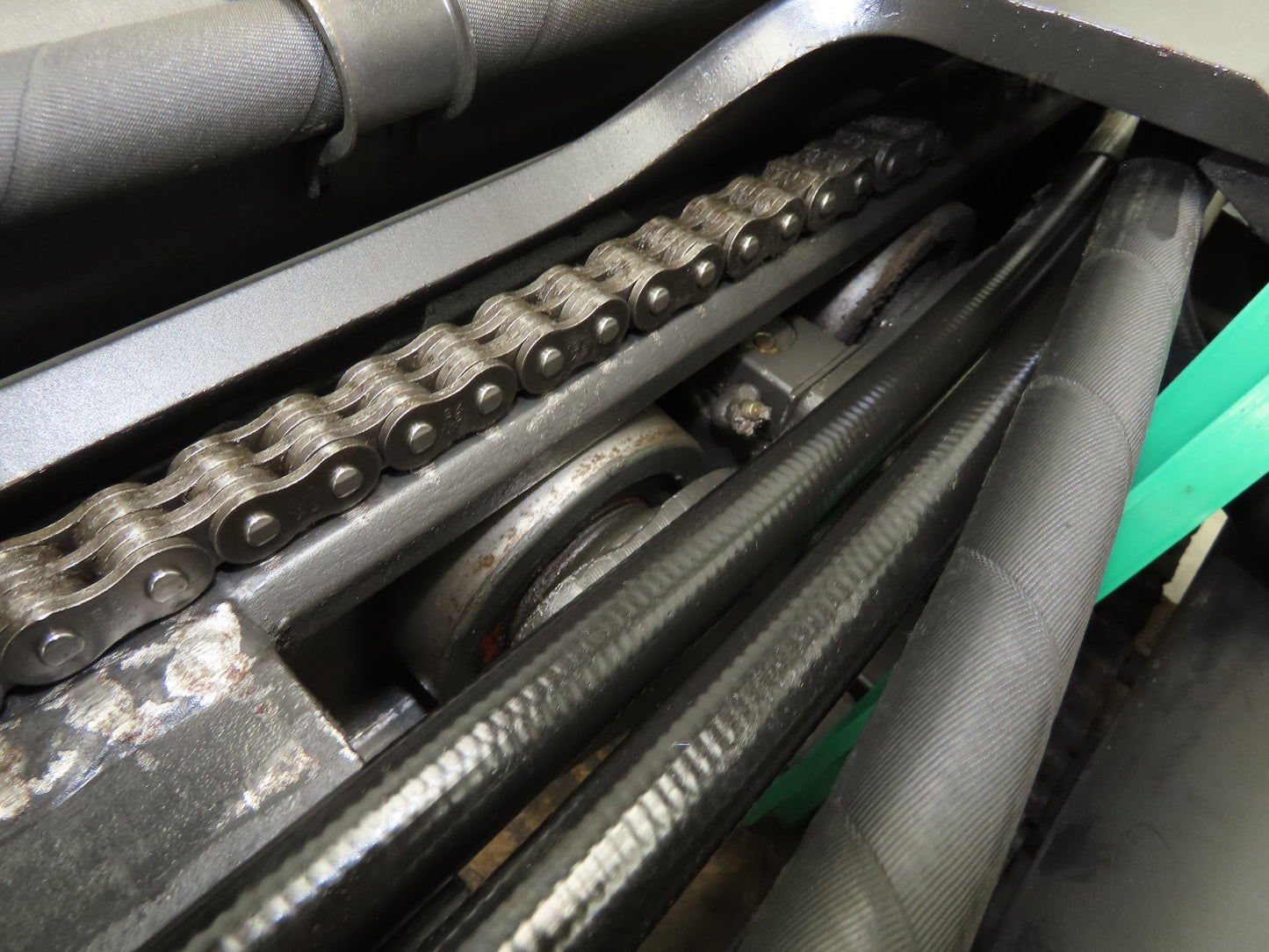 Caterpillar EP18KT Forklift Mast 3 Stage 3 Lever 217" Lift 3250lb Class 2