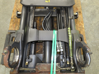 Caterpillar EP18KT Forklift Mast 3 Stage 3 Lever 217" Lift 3250lb Class 2