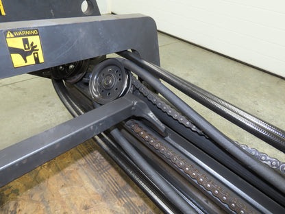 Caterpillar EP18KT Forklift Mast 3 Stage 3 Lever 217" Lift 3250lb Class 2