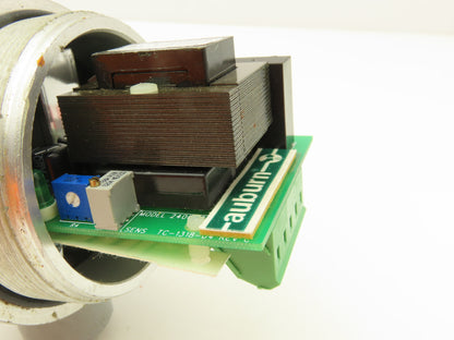 Auburn Tribosentry 2403 Flow Sensor Switch 12" Probe 1/2"NPT 120V