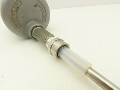 Auburn Tribosentry 2403 Flow Sensor Switch 12" Probe 1/2"NPT 120V