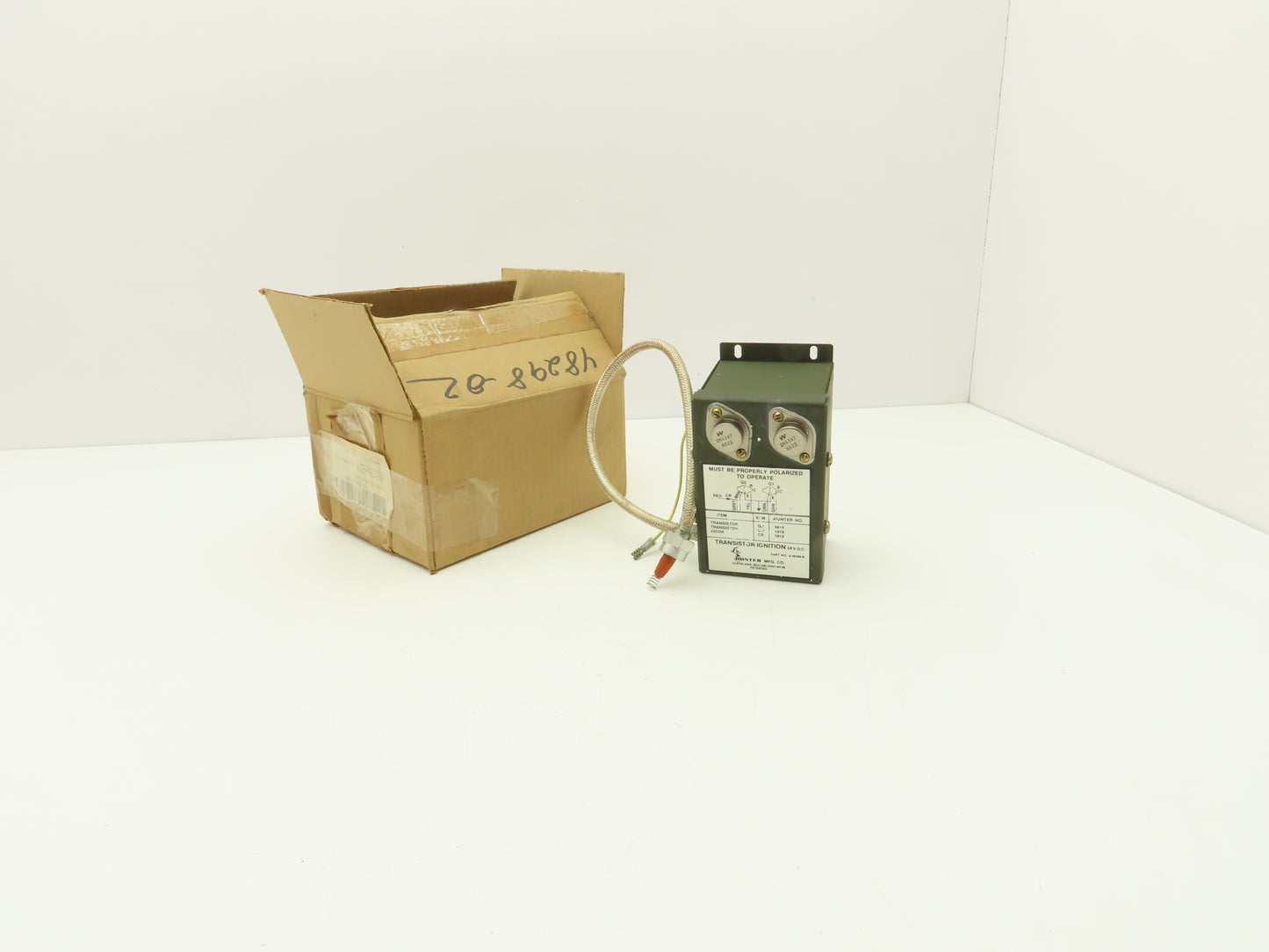 Hunter Mfg 5919 Transistor Ignition Switch 24VDC Military Surplus