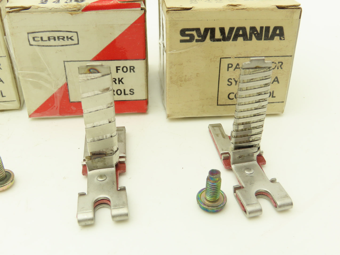 Sylvania Clark Overload Heater Element 6 Sets of 3pcs  2422 2430 2443 2444 2451