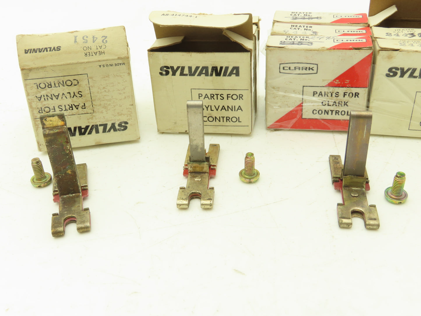 Sylvania Clark Overload Heater Element 6 Sets of 3pcs  2422 2430 2443 2444 2451