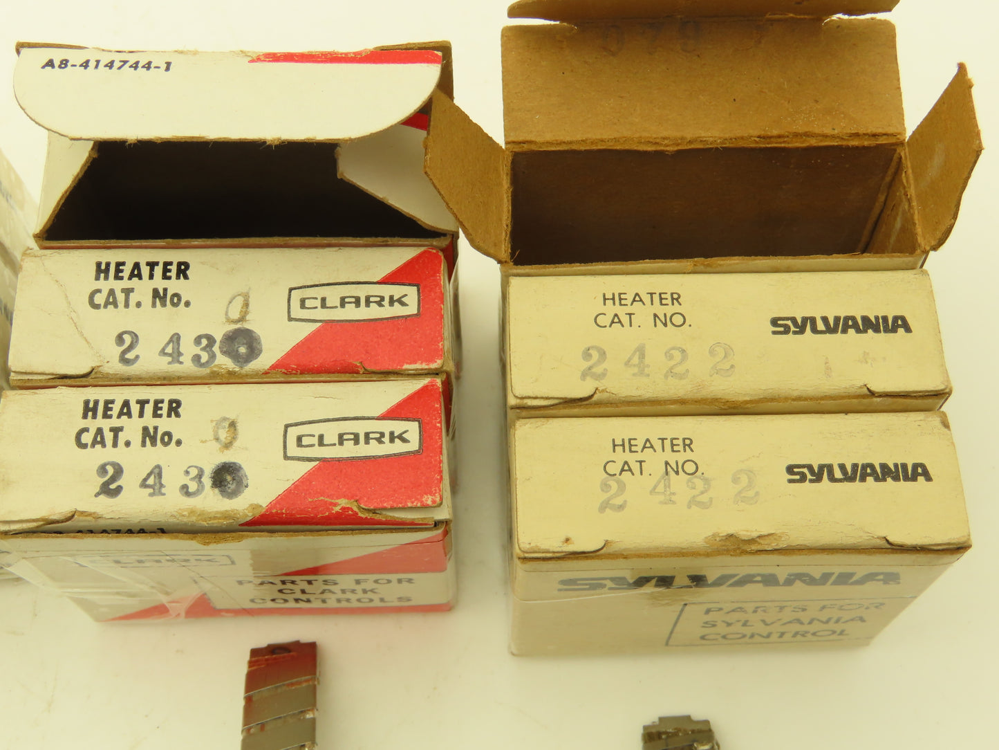 Sylvania Clark Overload Heater Element 6 Sets of 3pcs  2422 2430 2443 2444 2451