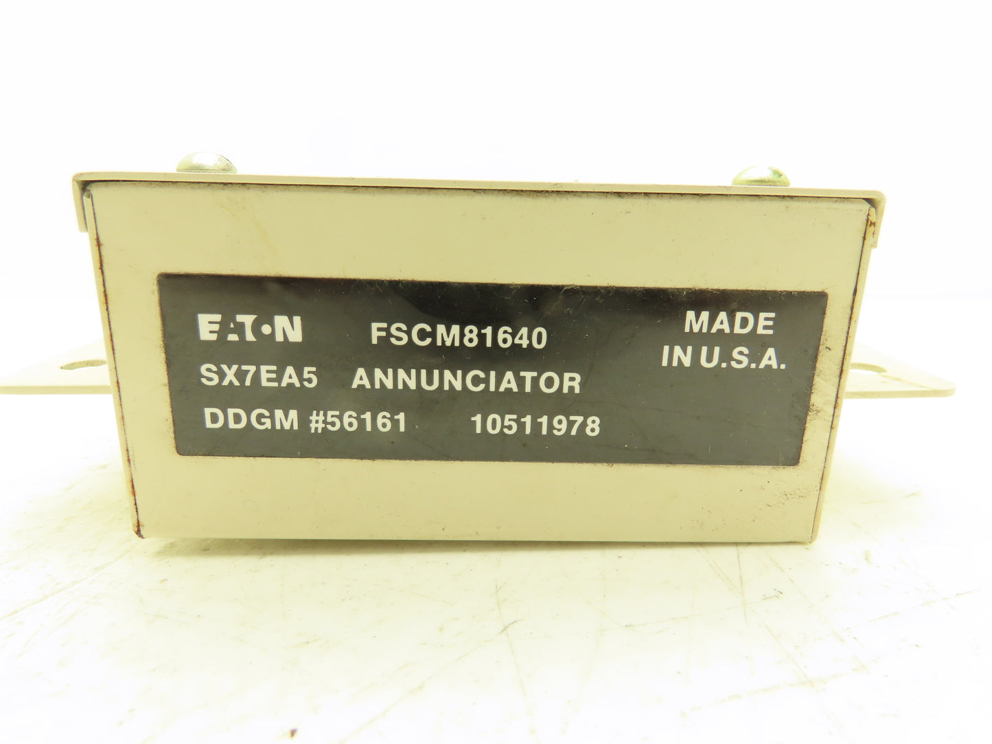 Eaton FSCM81640 Annunciator Panel Display W/Alarm Lot of 2