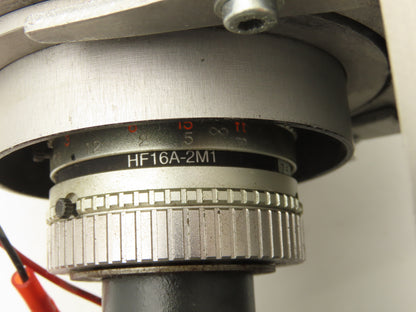 Hitachi KP-M2RP Camera Near-Infrared Monochrome CCD Industrial Lens HF16A-2M1